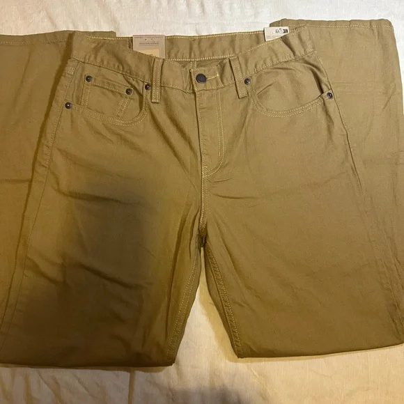 Levi's Men's Khaki Chinos - Picture 2 of 4